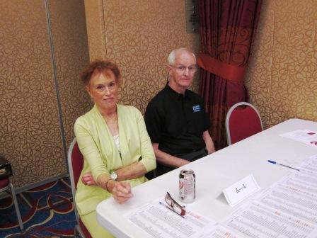Don and Ann checking in the attendee&#039;s June 2012.jpg