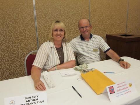 The Glazier&#039;s selling ICS tickets at June 2012 meeting.jpg