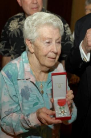 Vicky Levine and Legion of Honor medal.jpg