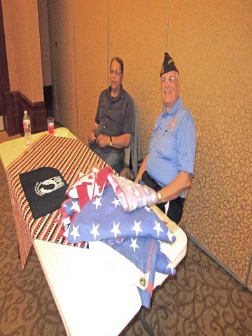 Jerry Peterson VFW table.jpg